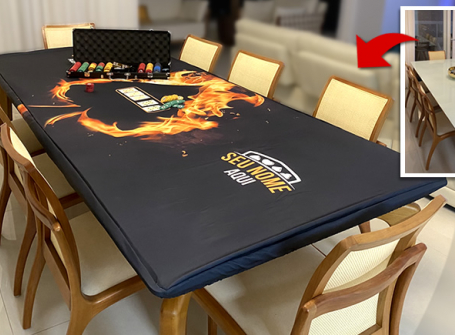 Kit Poker - Capa Semi-Profissional (Tecido e Espuma)